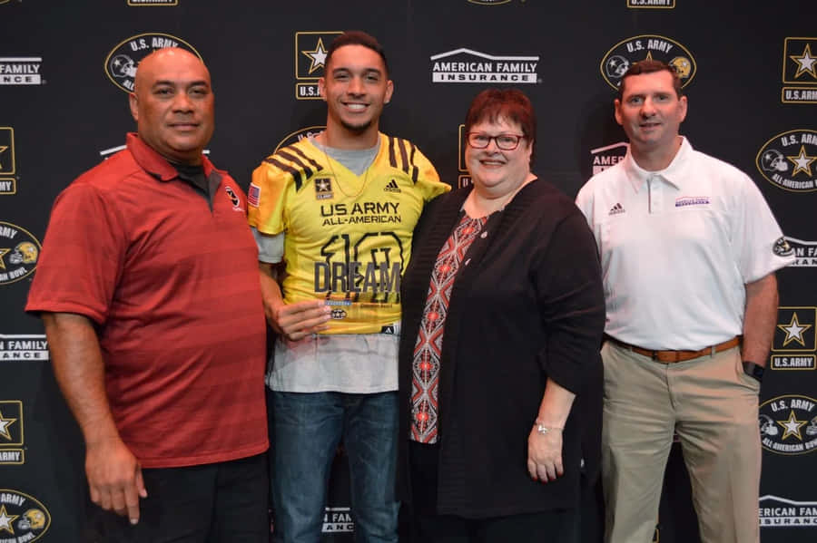 U S Army All American Dream Presentation Wallpaper