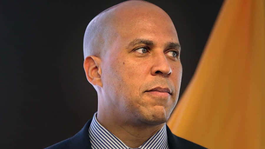 U.s. Senator Cory Booker Portrait Wallpaper