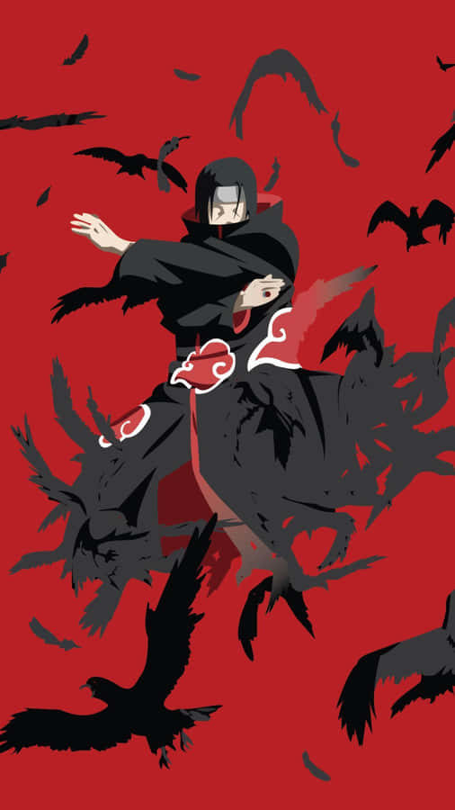 Uchiha Itachi Minimal Anime Wallpaper