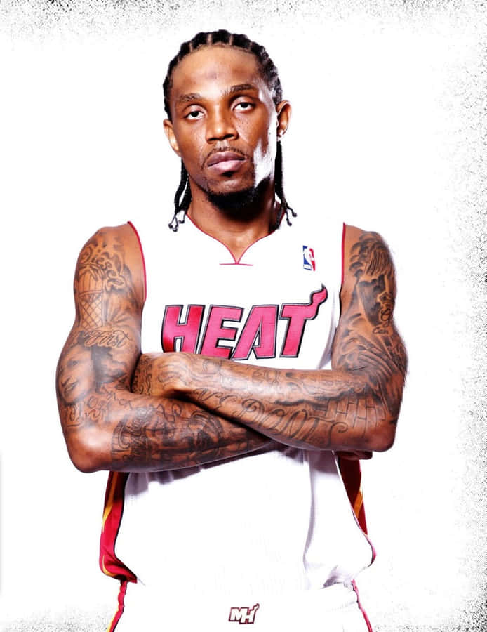 Udonis Haslem Has Been An Important Leader For The Miami Heat Wallpaper