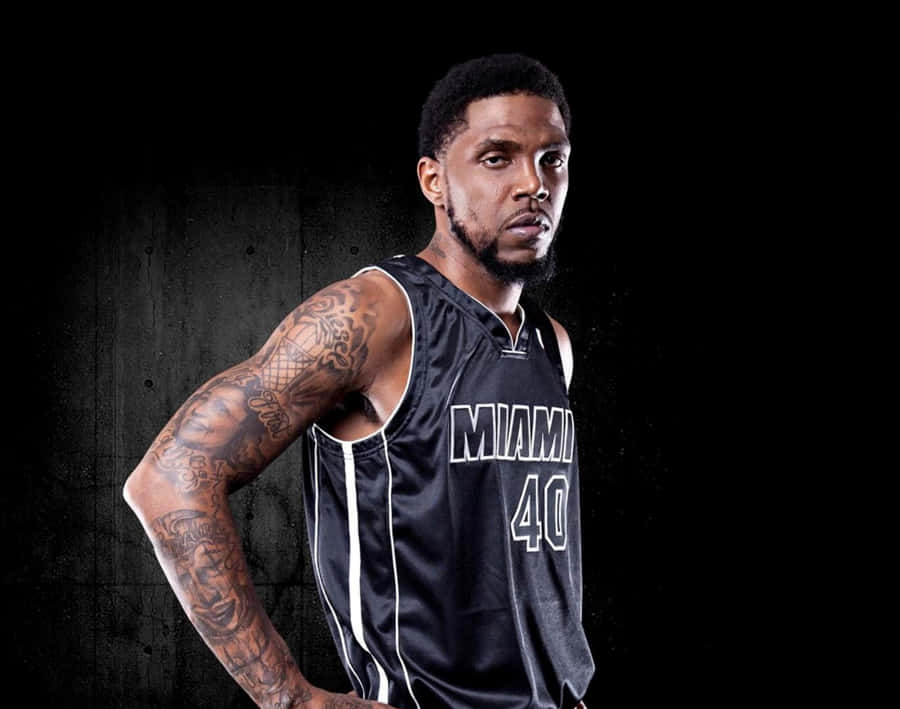 Udonis Haslem, Legendary Nba Champion Of The Miami Heat Wallpaper