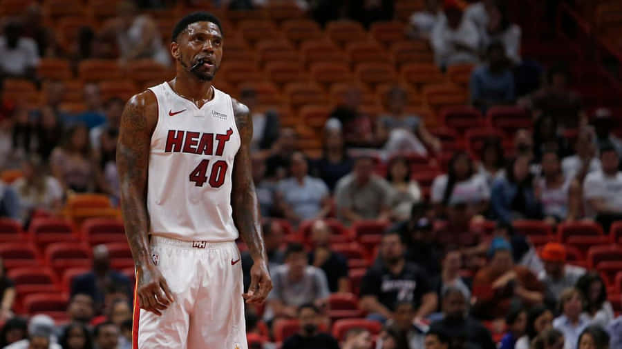 Udonis Haslem Miami Heat Game Moment Wallpaper