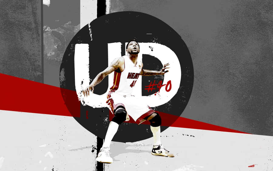 Udonis Haslem, Nba Champion Three Times Wallpaper