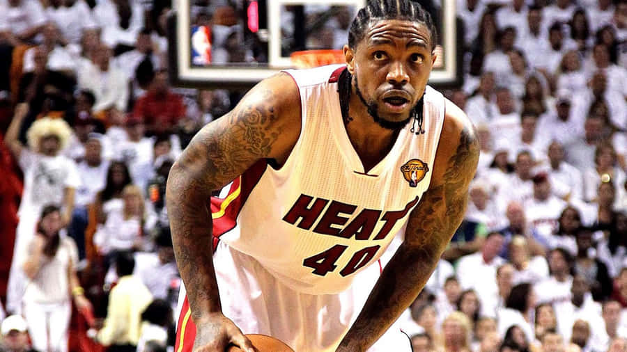 Udonis Haslem Of The Miami Heat Wallpaper