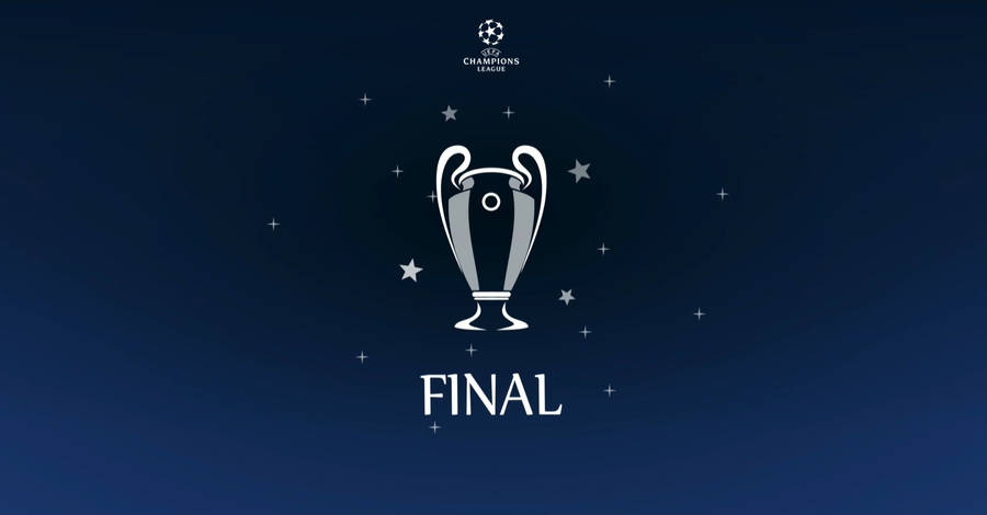 Uefa Champions League Final Trophy Minimalist Wallpaper