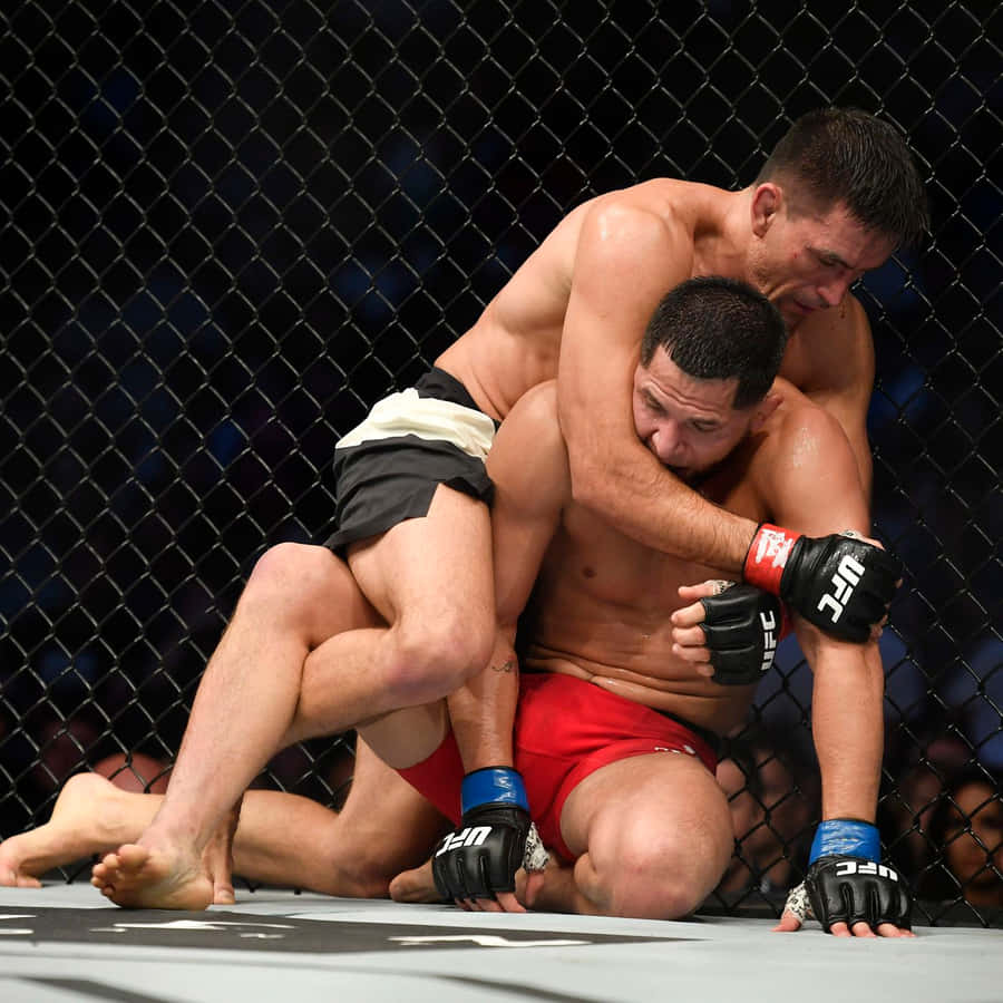 Ufc Fighter Brazilian Demian Maia Wallpaper