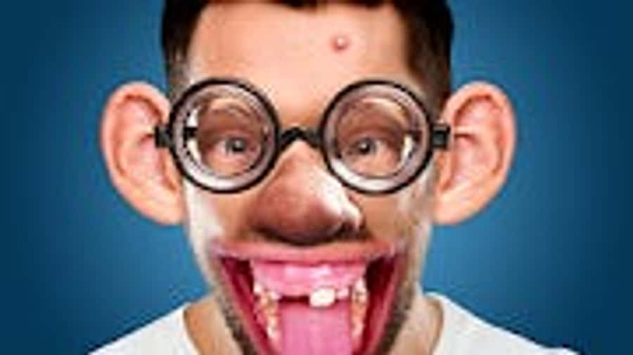 Ugly Funny Nerd Edit Wallpaper