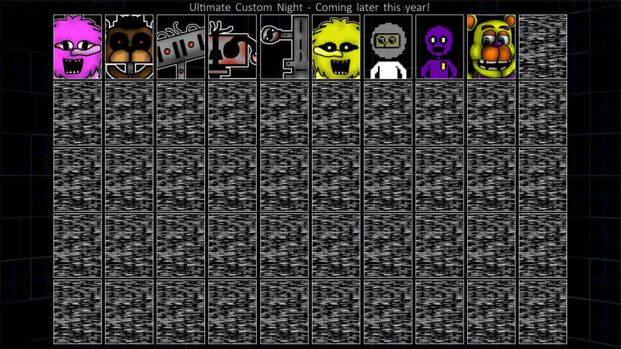 Ultimate Custom Night - An Exciting Night Of Horror And Thrill Wallpaper