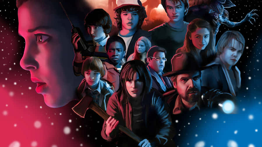 Ultra Hd Cover Casts Stranger Things Pfp Wallpaper