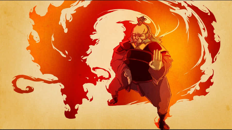 Uncle_ Iroh_ Firebending_ Art Wallpaper