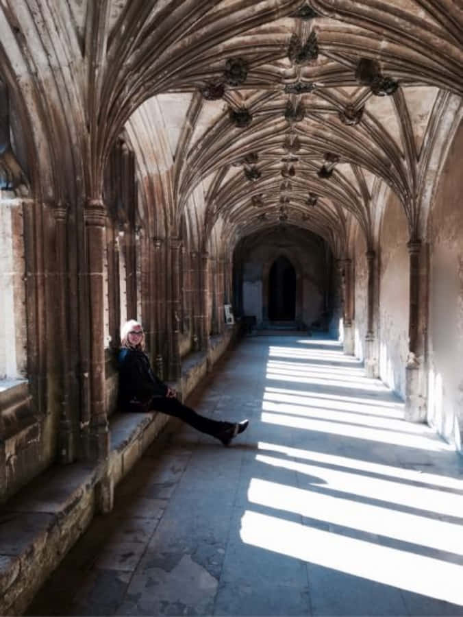 Uncover The Mysteries Of Hogwarts' Forbidden Corridor Wallpaper