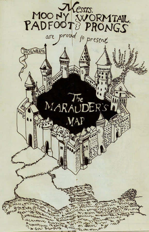 Uncover The Secrets Of The Marauder's Map Wallpaper