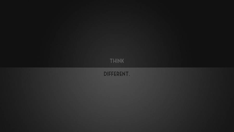 Unique Think Different Clean 4k Desktop Wallpaper Wallpaper