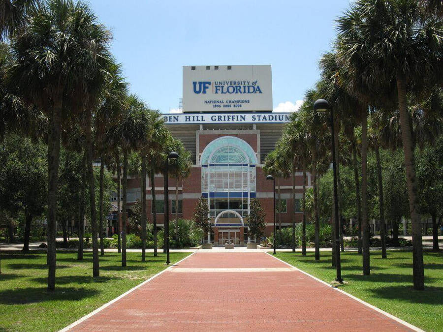 University Of Florida Main Building Wallpaper
