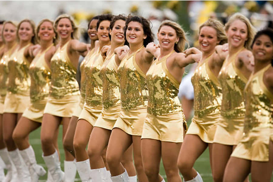University Of Missouri Dancers Football Game Wallpaper