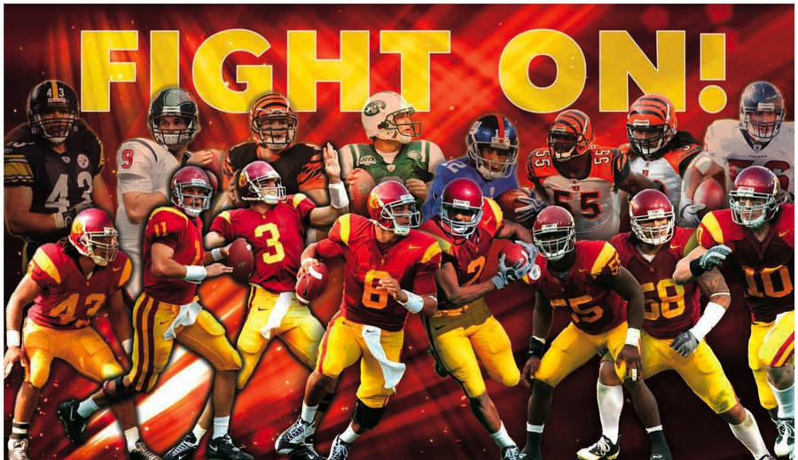 University Of Southern California Trojans Team Wallpaper