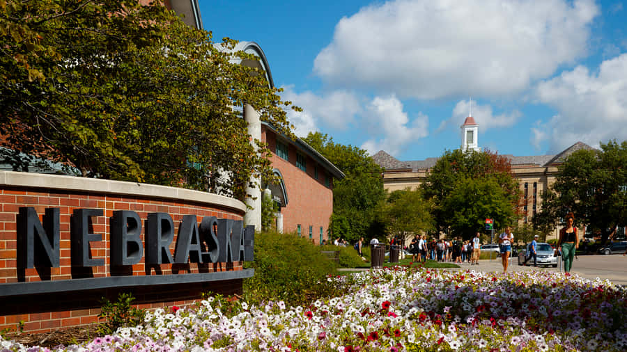 Universityof Nebraska Campus Scenery Wallpaper