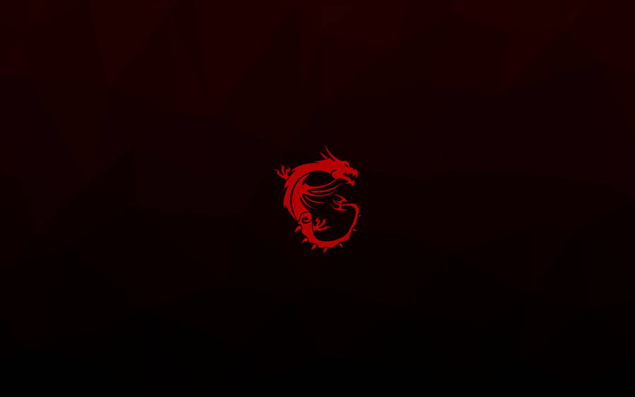 Unleash Red Dragon Power With Msi Wallpaper