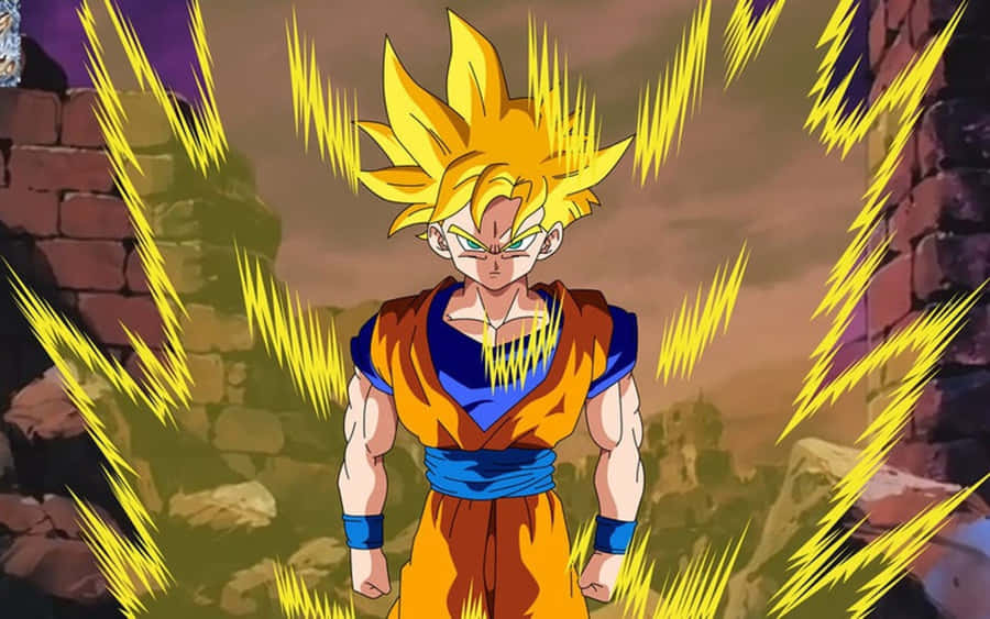 Unleash The Incredible Power Of Mystic Gohan Wallpaper