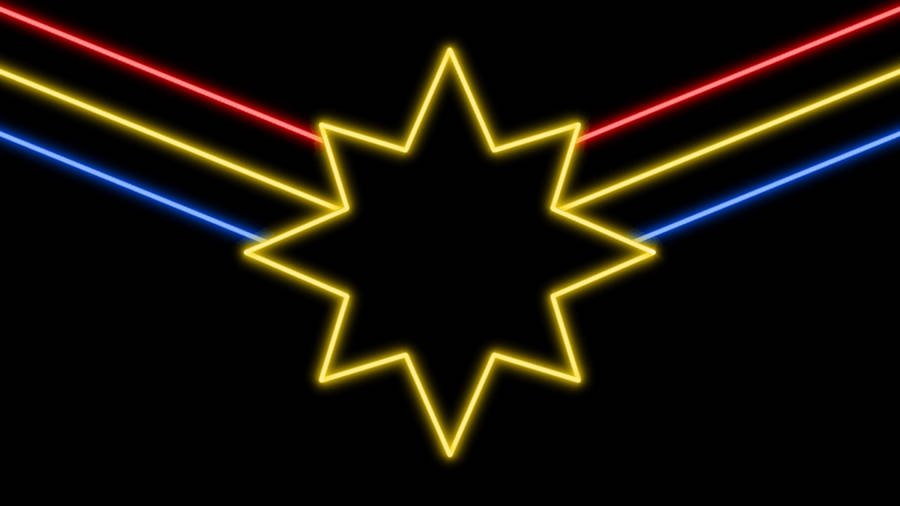 Unleash The Power Of Captain Marvel Wallpaper