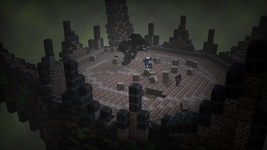 Unleash The Power Of The Minecraft Wither In Your Game! Wallpaper
