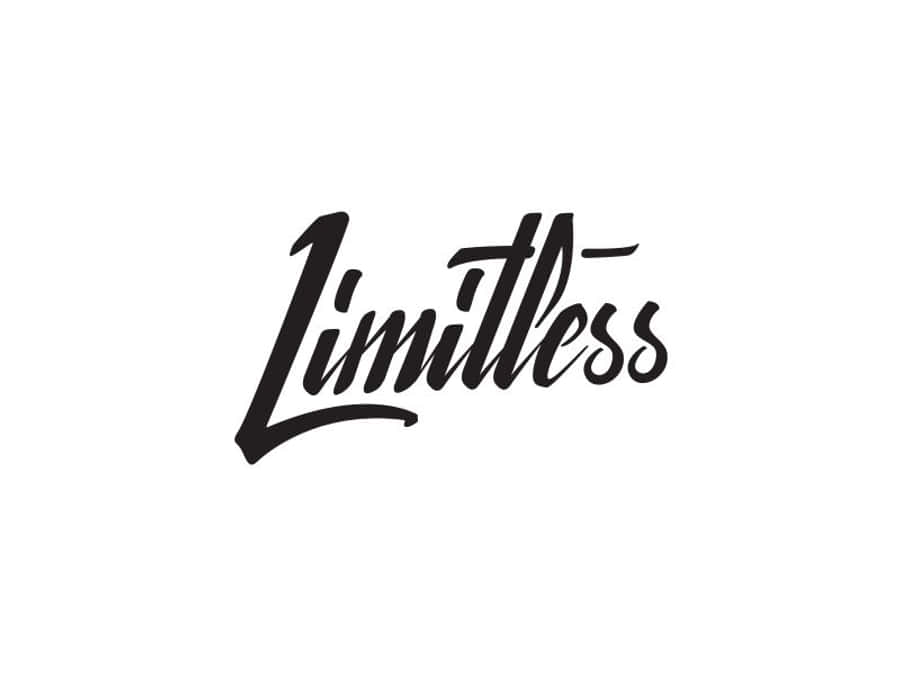 Unleash Your Potential With Limitless Typography Wallpaper