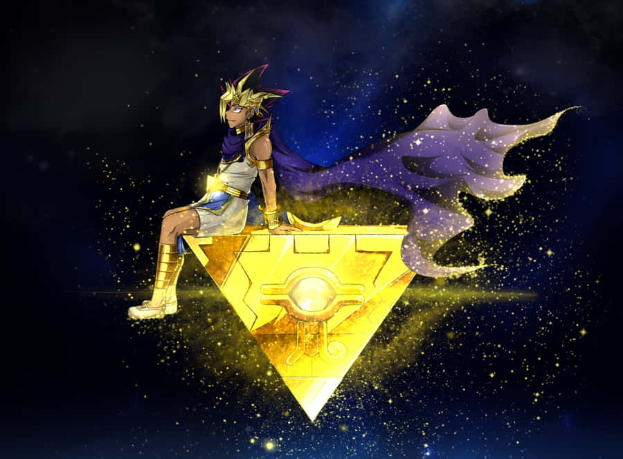 Unleashing The Heart Of The Cards – Yami Yugi Wallpaper