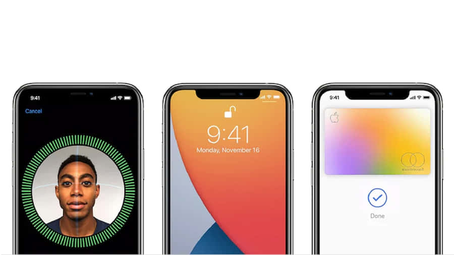Unlock Digital Opportunities With Face Id Wallpaper