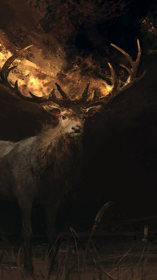 Unlock Nature's Wonders With The Deer Iphone Wallpaper