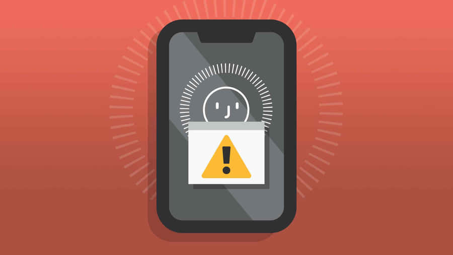 Unlock The Future With Apple’s Revolutionary Authentication Technology – Face Id Wallpaper