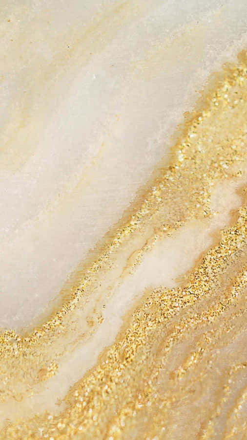 Unlock The Luxury With A Gold Iphone Wallpaper
