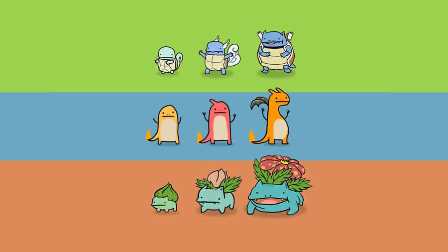 “unlock The Power Of Creativity With These Vibrant Pokemon Posters!” Wallpaper