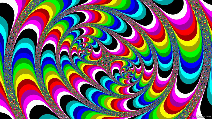 Unlock Your Mind With Psychedelic Swirl Wallpaper