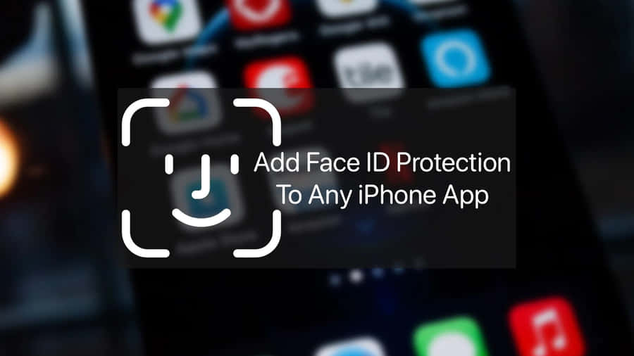Unlock Your Phone With Just Your Face Thanks To Face Id Wallpaper