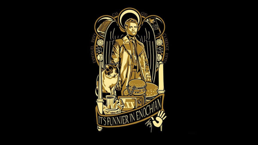 Unlocking The Wonders Of The Unseen: Supernatural Art Wallpaper