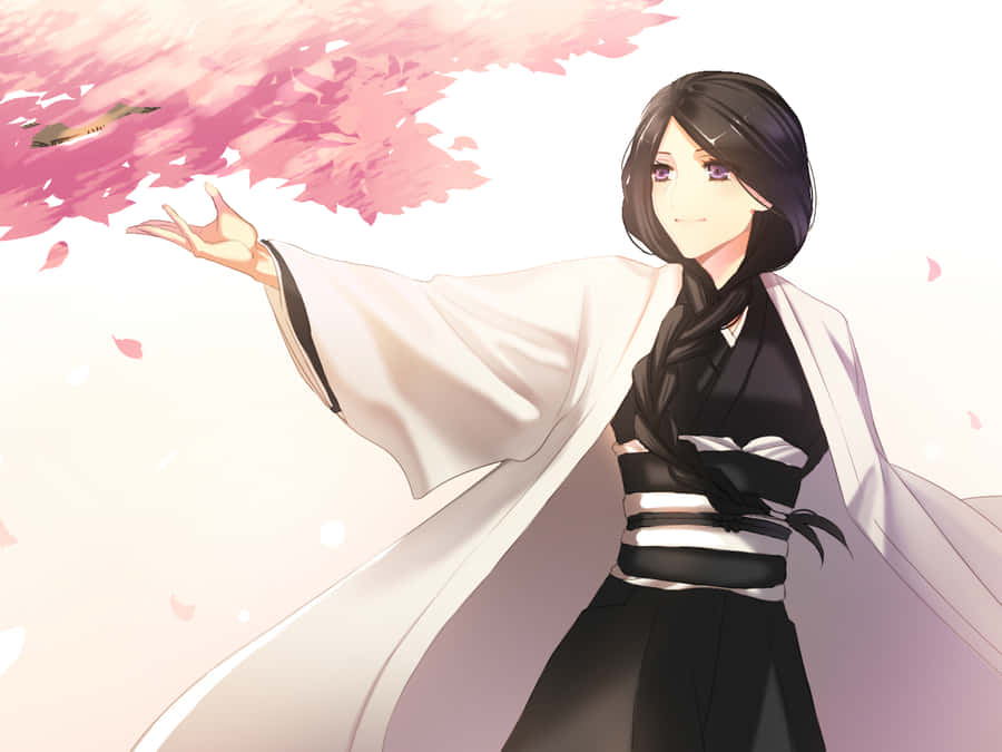 Unohana Retsu Capturing The Moment Wallpaper