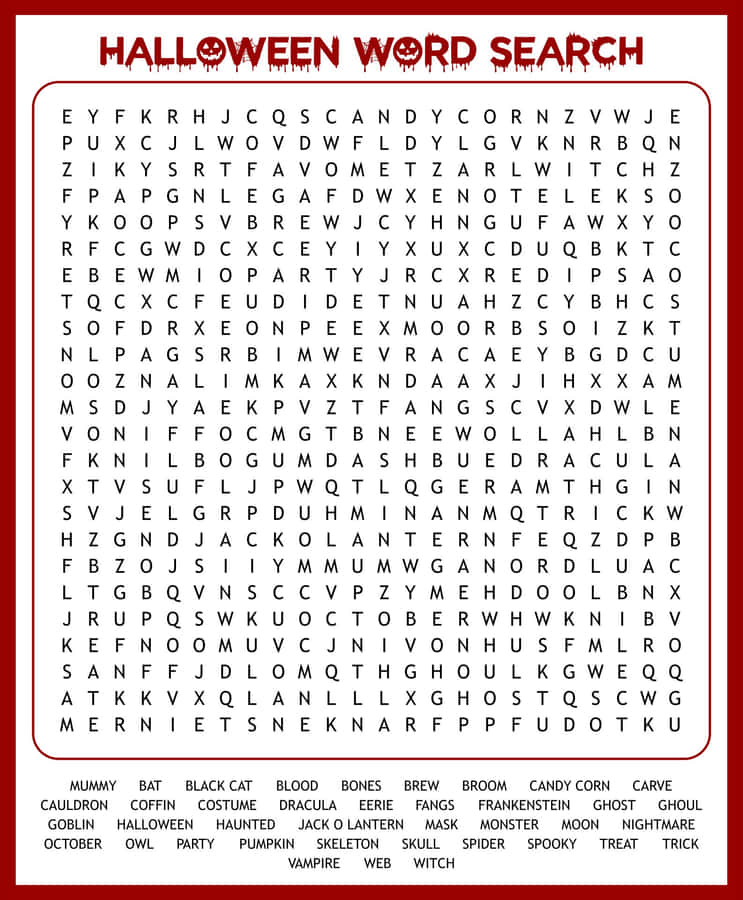 Unravel The Mysterious Halloween Puzzles Wallpaper