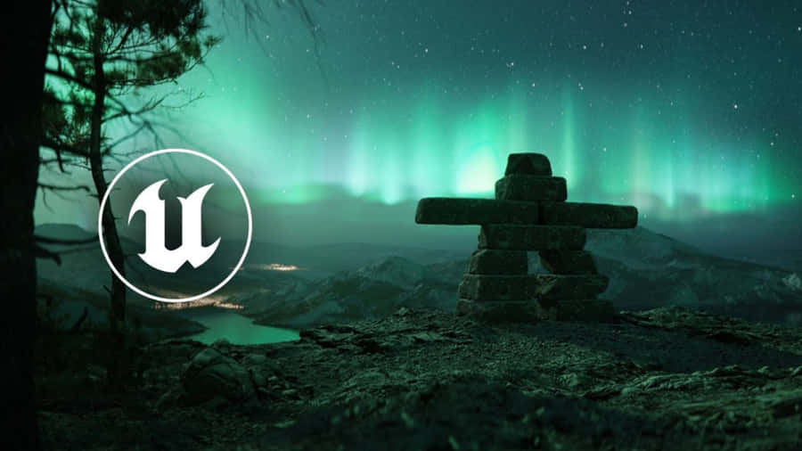 Unreal Engine 5 Northern Lights Wallpaper