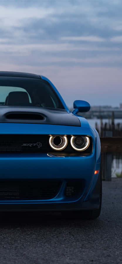 Unrivaled Power: The Dodge Hellcat Wallpaper