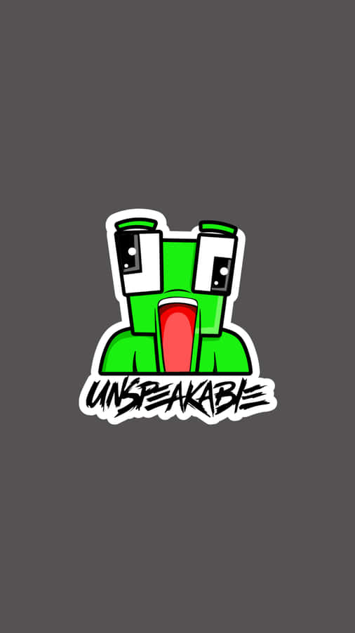Unspeakable Logo Green Frog Wallpaper