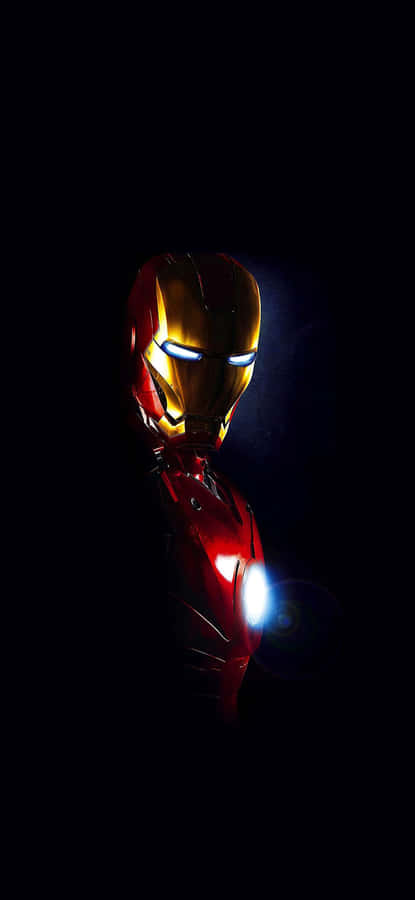 Unveil The Power Of Iron Man Iphone X Wallpaper