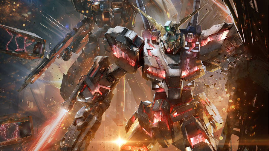 Unveiling The Legendary Monster - Mobile Suit Gundam. Wallpaper
