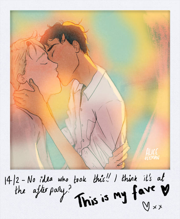 Unveiling The Polaroid Poster Of Heartstopper. Wallpaper