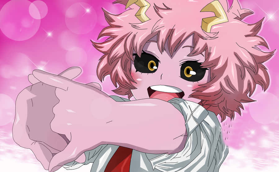 Unwind In Comfort With A Glass Of Ashido Sake Wallpaper