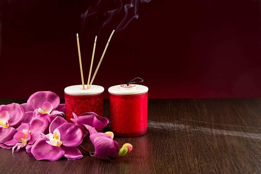 Unwind With Aromatherapy. Wallpaper