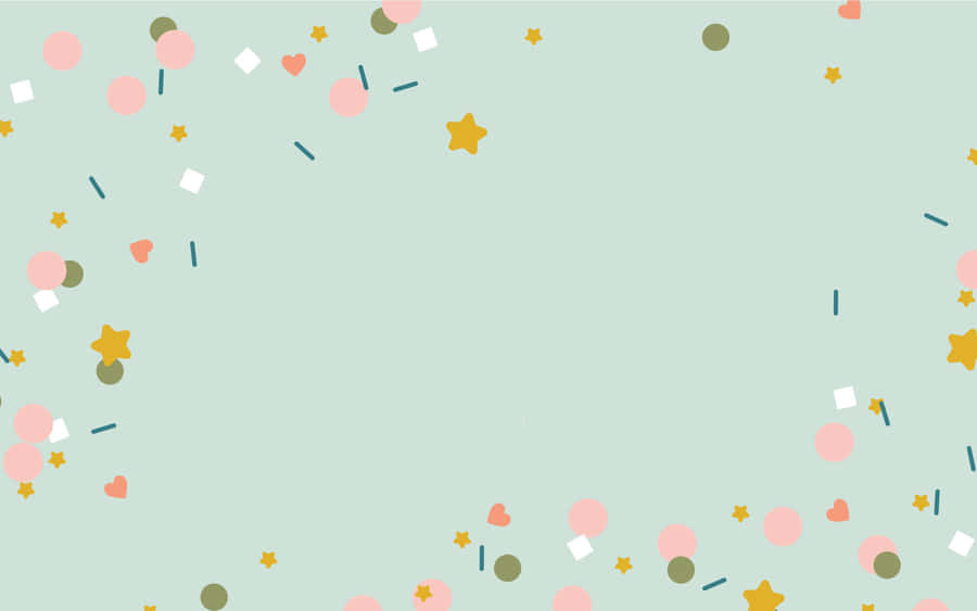 Upgrade Your Laptop Style With Sleek Teal Aesthetics Wallpaper