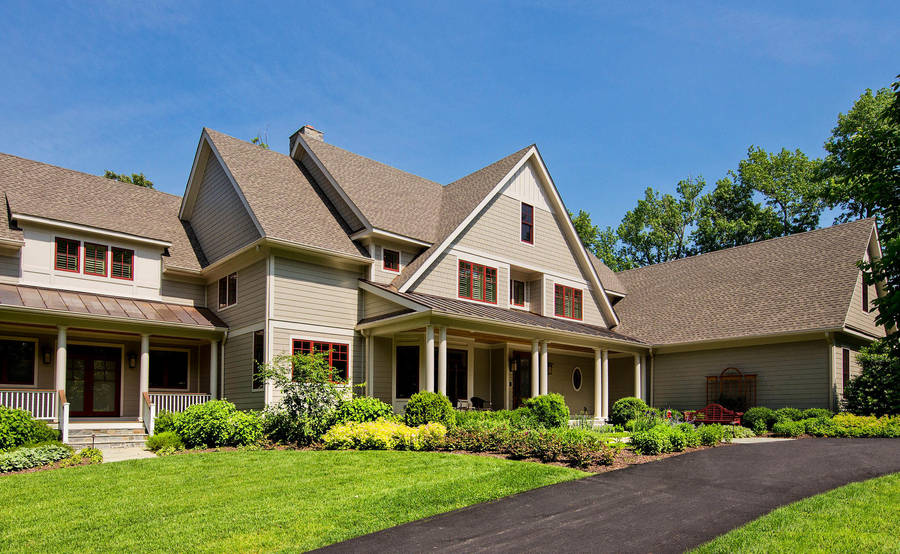 Uphill Village Home Wallpaper