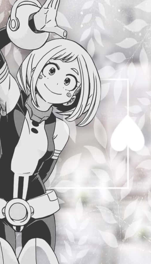 Uraraka Manga Aesthetic Wallpaper