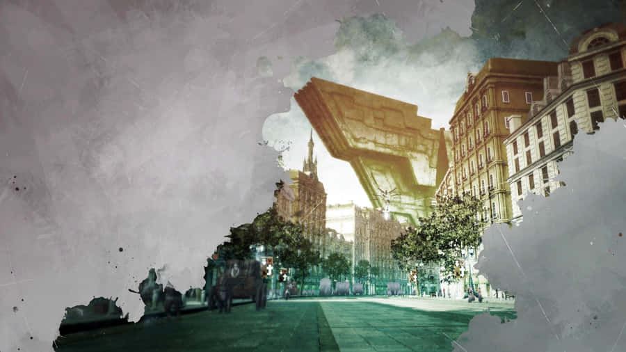 Urban Metaphor Refantazio Scene Wallpaper