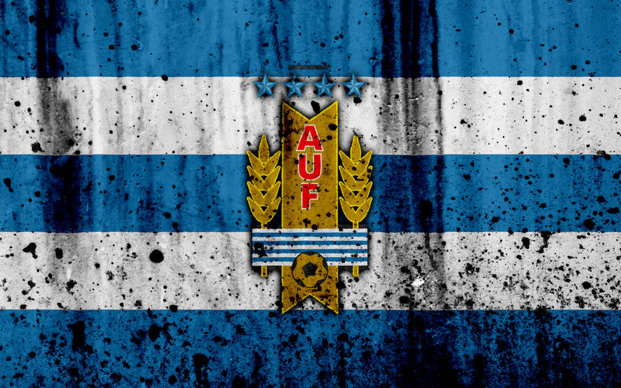 Uruguay National Football Flag Wallpaper
